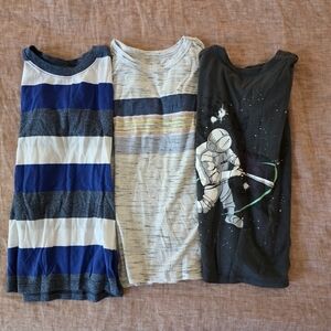 Bundle Of 3 Boys Cat & Jack Short Sleeve Tees Sixe XS (4/5)